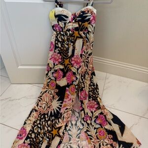 Maaji Patchwork Rose Evangeline Long Dress